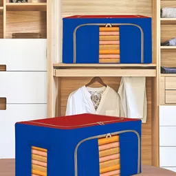Kuber Industries Red Set of 5 Regular Drawer Organisers image 4