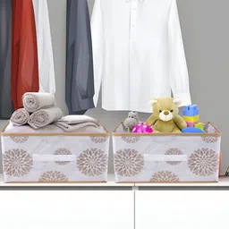 Kuber Industries White 6 Pcs Regular Drawer Organisers image 3