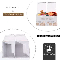 Kuber Industries White 2 Pieces Regular Drawer Organisers image 5