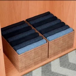 Kuber Industries Brown 2 Pieces Reusable Multi-Utility Organisers image 5