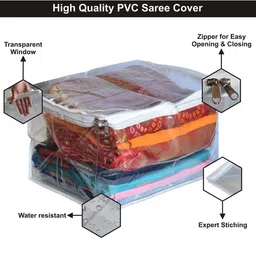 Kuber Industries Transparent 4 Pieces Multi-Utility Organisers image 2