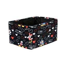 Kuber Industries Black Printed Foldable Storage Box image 3