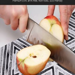 Kuber Industries Grey Printed Regular Multi-Utility Shelf Liner image 2
