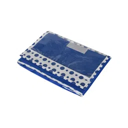 Kuber Industries Blue 2-Pcs Foldable Storage Box With Transparent Lid & Handle image 2