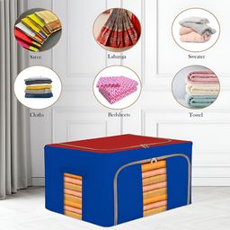 Kuber Industries Red & Blue Regular Drawer Organiser image 5