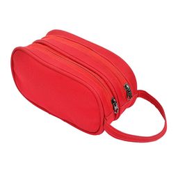 Kuber Industries Set of 2 Red Toiletry Kits image 4