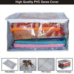 Kuber Industries Transparent 4 Pieces Multi-Utility Organisers image 3
