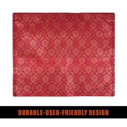 Kuber Industries Maroon 15 Pieces Printed Reusable Saree Organisers image 4