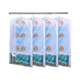 Kuber Industries Peach-Coloured & White 3 Pieces Regular Multi-Utility Organisers image 3