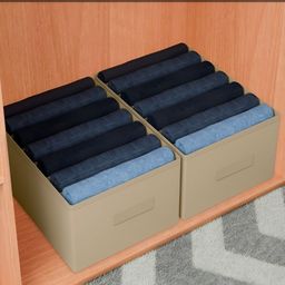 Kuber Industries Brown 2 Pieces Reusable Multi-Utility Organisers image 4