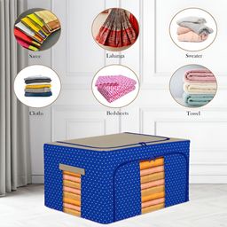 Kuber Industries Blue 5 Pieces Regular Drawer Organiser Organisers image 2
