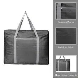 Kuber Industries Grey 2 Pcs Reusable Multi-Utility Organisers image 3