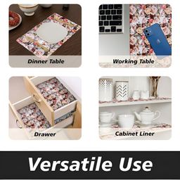 Kuber Industries White Printed Multi-Utility Organisers image 3