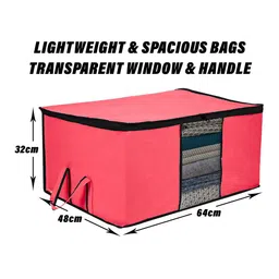 Kuber Industries Pink Set of 6 Multi-Utility Organisers image 2