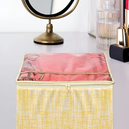 Kuber Industries Yellow & White 12 Pieces Printed Multi-Utility Organisers image 5