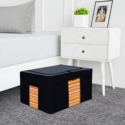 Kuber Industries Grey Set of 4 Regular Drawer Organisers image 2