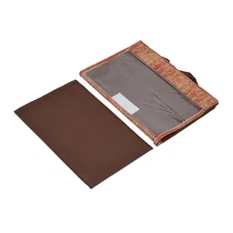 Kuber Industries Set Of 2 Brown Printed Drawer Organiser image 3