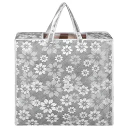 Kuber Industries Grey & White 5 Pieces Printed Multi-Utility Organisers image 4