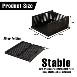 Kuber Industries Black Set of 6 Regular Desk Organisers image 3