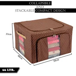 Kuber Industries Brown 4 Pieces Regular Drawer Organisers image 3