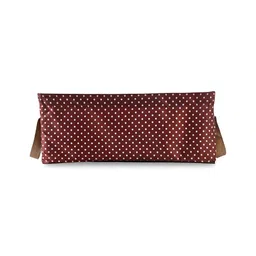 Kuber Industries Brown & White 3 Pieces Polka Dot Printed Drawer Organiser with Handles image 5