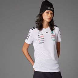 MERCEDES - AMG PETRONAS FORMULA ONE TEAM DRIVER JERSEY WHITE WOMEN-40