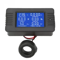 PZEM-022 100A AC Digital Power Monitor Voltmeter Ammeter Frequency Factor Meter image 2