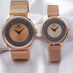 SWADESI STUFF Women Stainless Steel Bracelet Style Straps Watch - SF0513 MESH WOMEN-image-26