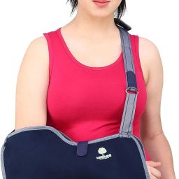 Arm Sling Pouch Hand Support (Medium) Hand Support (Blue) Arm Support-image-33