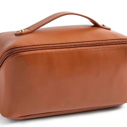Women Brown Cosmetic Bag-image-99