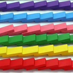 Dominoes Starter Set(IND) (100 PCS) (Multicolor)-18