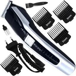 RACCOON PN-AT-538-GREY- Rechargeable Battery Sharp Blade Fully Waterproof Trimmer 60 minRuntime 5 Length Settings-image-78