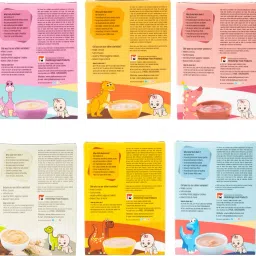 daily num num Baby Cereal Weight Gain Combo of 6 Trial packs | Organic & Healthy | Cereal image 2