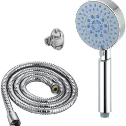 5-Function Aris ABS Hand Shower with 1.5 Meter Flexible Tube and Wall Hook Handheld-19