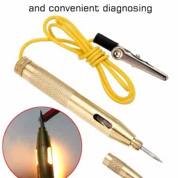 uptodateprouducts Electrical Circuit Test Pen DC 6V/12V/24V Probe Test Auto Repair Tools Analog Voltage Tester image 5