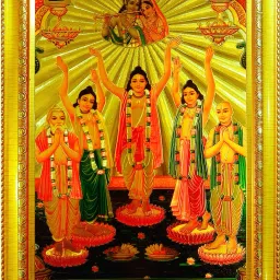 Panchtatya, Golden Frame with Golden Photo, Water resistance. 12 inch Moulding-picture-10