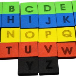 English Alphabet Letter Word Building Tiles 130 Pieces Kids Learning ABC-20