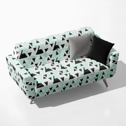 AZ5008196SOF_FB_RF_R-SP_D56^80_VL Abstract Geometric Pattern D10 Velvet Sofa Fabric Sofa Fabric-64