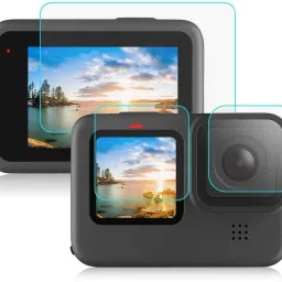Power Smart Tempered Glass Guard for GoPro Hero 12 / GoPro Hero 11 / GoPro Hero 10 / GoPro Hero 9 (3 P'cs Set)-11