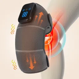 Esarora Knee Massager for Heating and Vibration Therapy Joint Pain Relief Machine_25D 3 Heating Levels & 3 Vibration Modes, Arthritis, Knee, Elbow Pain Relief_Y2B Massager-image-62