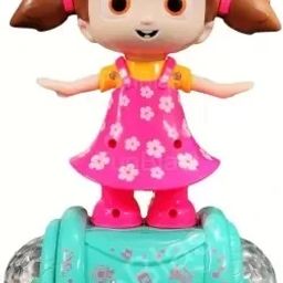 Rotating Musical Dancing Girl Doll Toy with Multi Color Flashing Lights-13