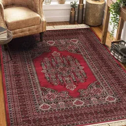 obsessions Maroon Viscose Carpet-picture-24