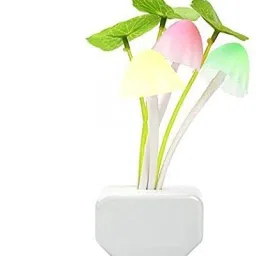 LED Night Lamp Color Changing LED Night Light Plug Night Light Smart Sensor auto On/Off Decoration Flowers Bulbs for Bedroom, Corridor, Living Room (Set of 1) Night Lamp-picture-18
