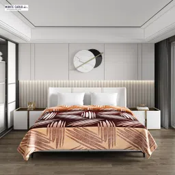 monte carlo Printed Double Mink Blanket for Heavy Winter image 2