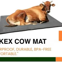 COW MAT Waterproof (Rubber Mat 8*5 Feet BPA Free) For Horse, | Cow, Dog, Hamster, Guinea Pig, Miniature Pig Pet Mat-image-28