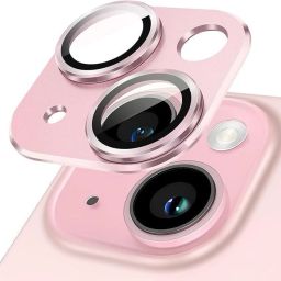Roshni Electronics Hub I PHONE 15/15PLUS I PHONE 15/15Plus (METAL RING PINK ) Camera Rig-25