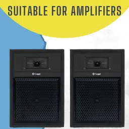 Target TT-304 Multimedia Speakers 8" Speaker Unit x 2 NOS WITH TWEETERS 80 W Party Speaker image 3