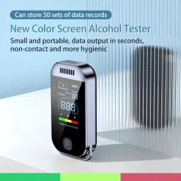 robustt Advance Portable Digital Alcohol Tester LCD Display Breath Analyzer (Pack of 2) Analytical Scale image 3