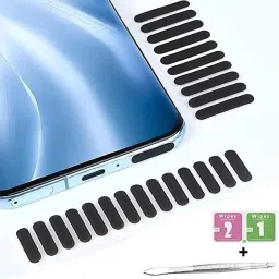 ZEIXERA Mobile Phone Speaker Net, Dust Cover Sticker, Universal Premium Dustproof Mesh Audio Jack Black Anti-dust Plug-image-35