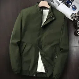 plus91 Men Colorblock Casual Jacket-picture-5